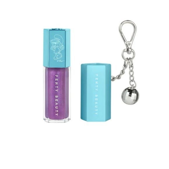 Fenty Beauty Other - Fenty Smurfette Beauty Purple Lip Gloss with Keychain Limited Edition.